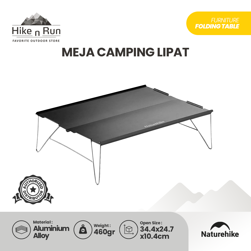 Naturehike Folding Table NH17Z001-L Alumunium Alloy