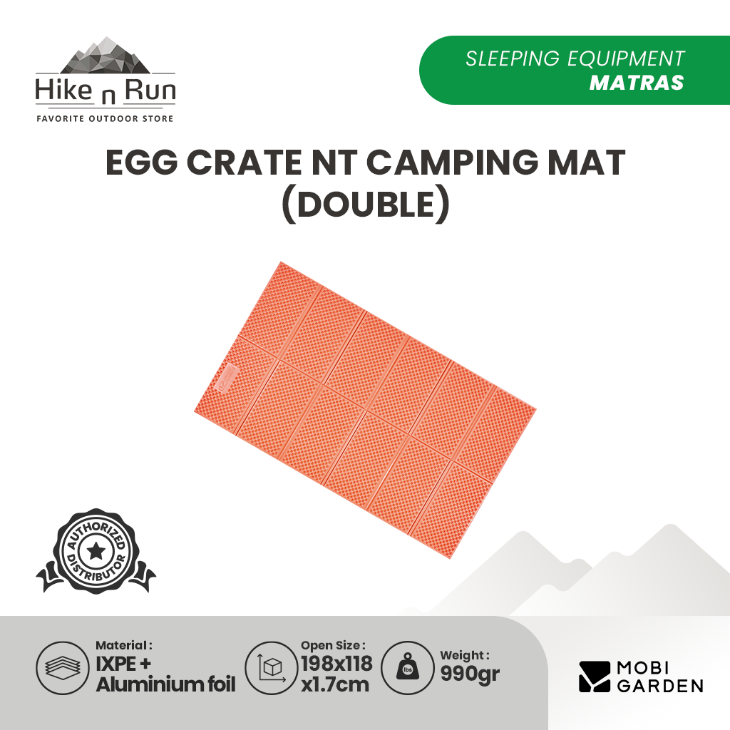 Matras Lipat Double Mobi Garden NX20663007 Egg Crate NT Camping Mat