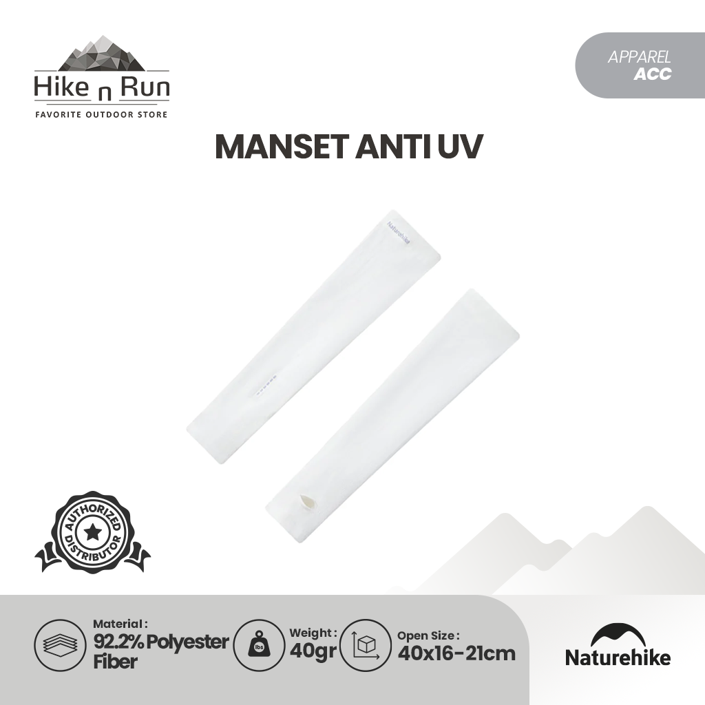 Manset Anti UV Naturehike CYY2421ZB010 Cool Outdoor Sleeve