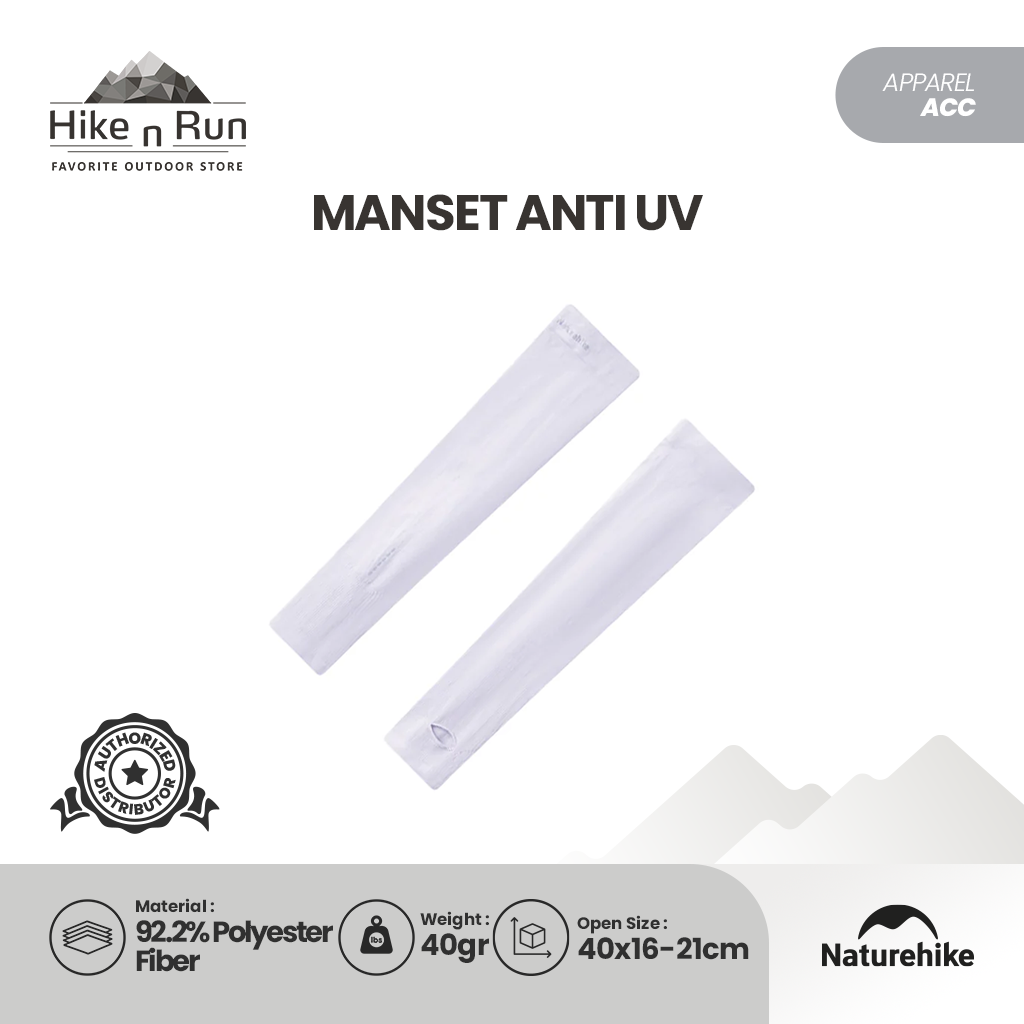 Manset Anti UV Naturehike CYY2421ZB010 Cool Outdoor Sleeve