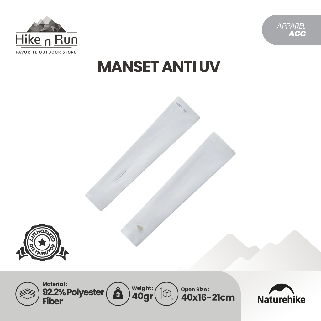 Manset Anti UV Naturehike CYY2421ZB010 Cool Outdoor Sleeve