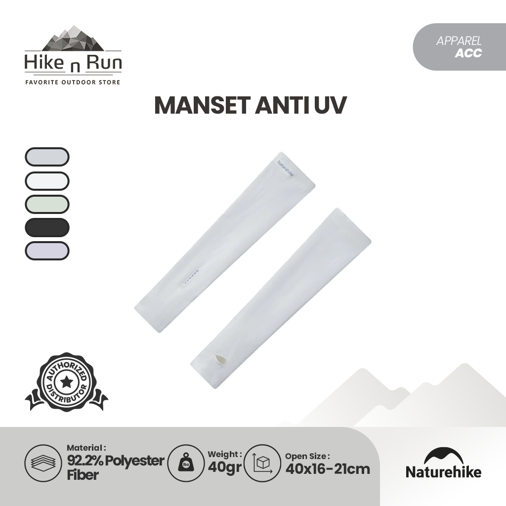 Manset Anti UV Naturehike CYY2421ZB010 Cool Outdoor Sleeve