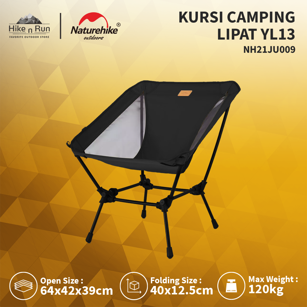 Kursi Camping Naturehike YL13 NH21JU009 Outdoor Folding Chair