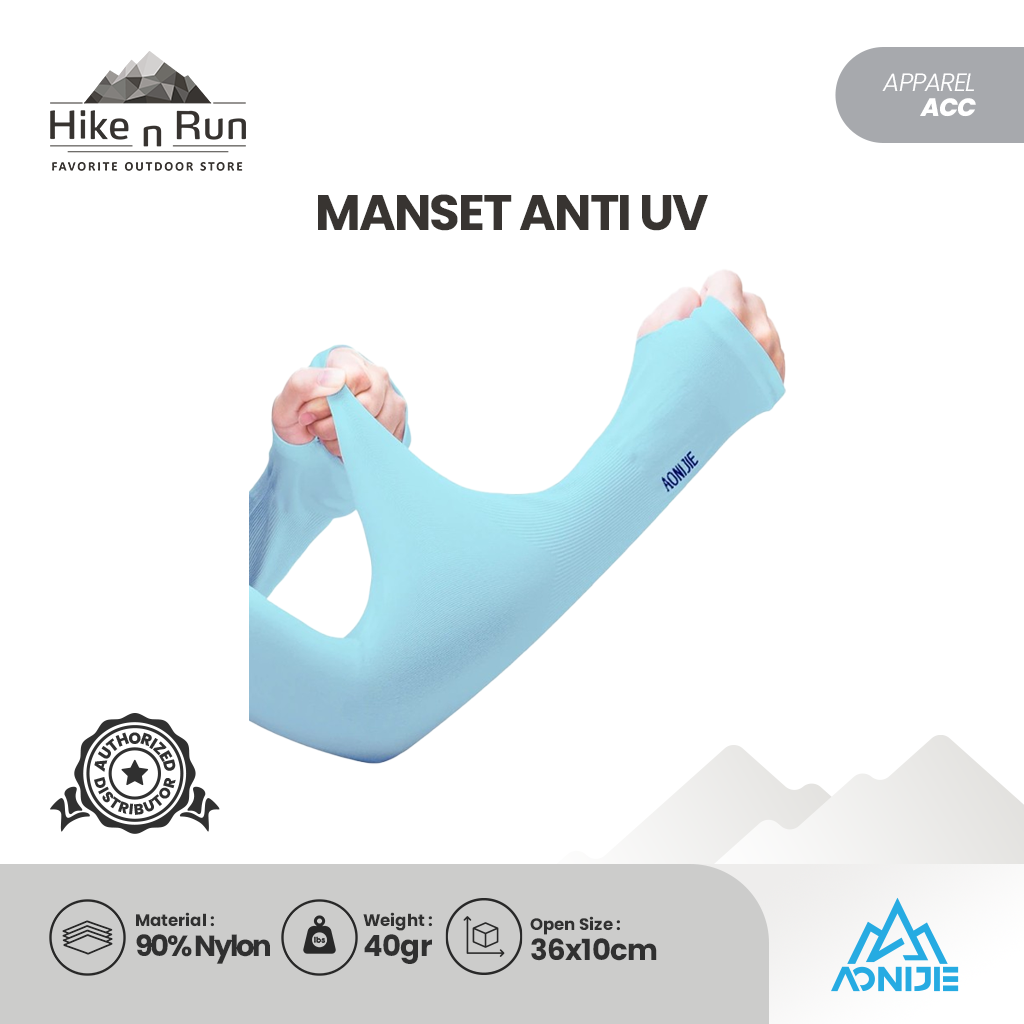 Aonijie 4039 Manset Lari Anti Sinar UV