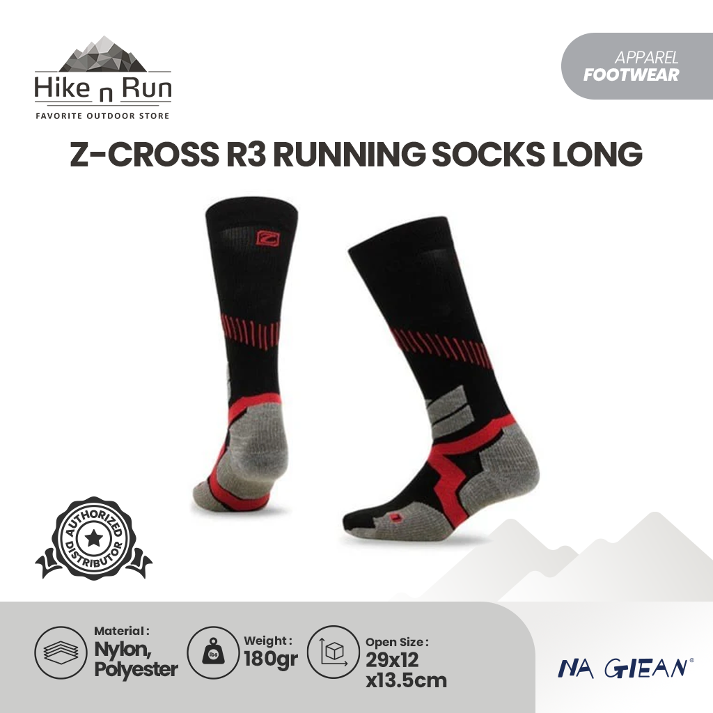 Zealwood Z-Cross R3 Running Socks Long