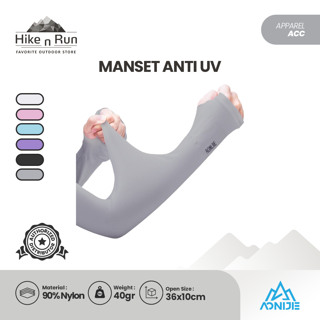 Aonijie 4039 Manset Lari Anti Sinar UV