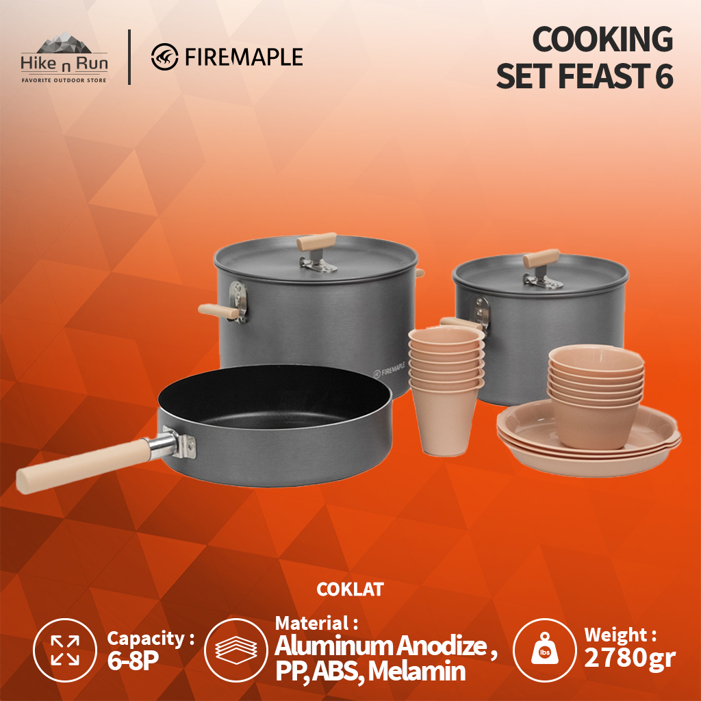 Firemaple Alat Masak Camping Feast 6