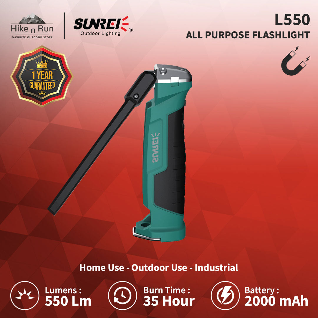 PRE ORDER! Sunrei Working Flashlight L550