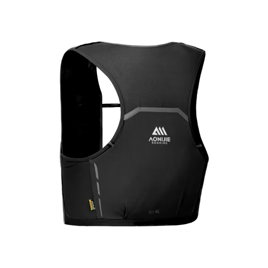 AONIJIE MB-4L MB-8L MB-12L Professional Black Sports Running Backpack Marathon Off Road Outdoor Mountaineering Knapsack for Hiking Cycling