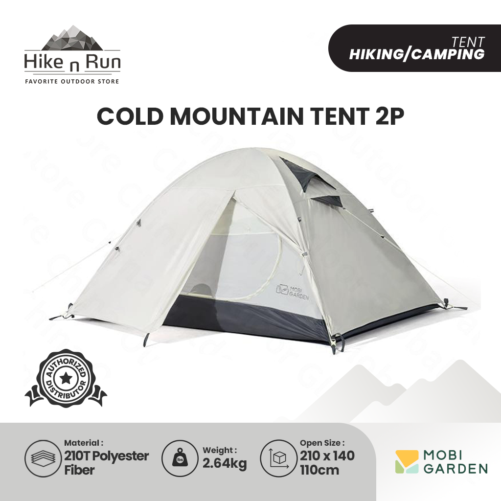 Mobi Garden Cold Mountain Tenda Camping  MZ093005 NXZ1429065 Hiking Tent 2-4P