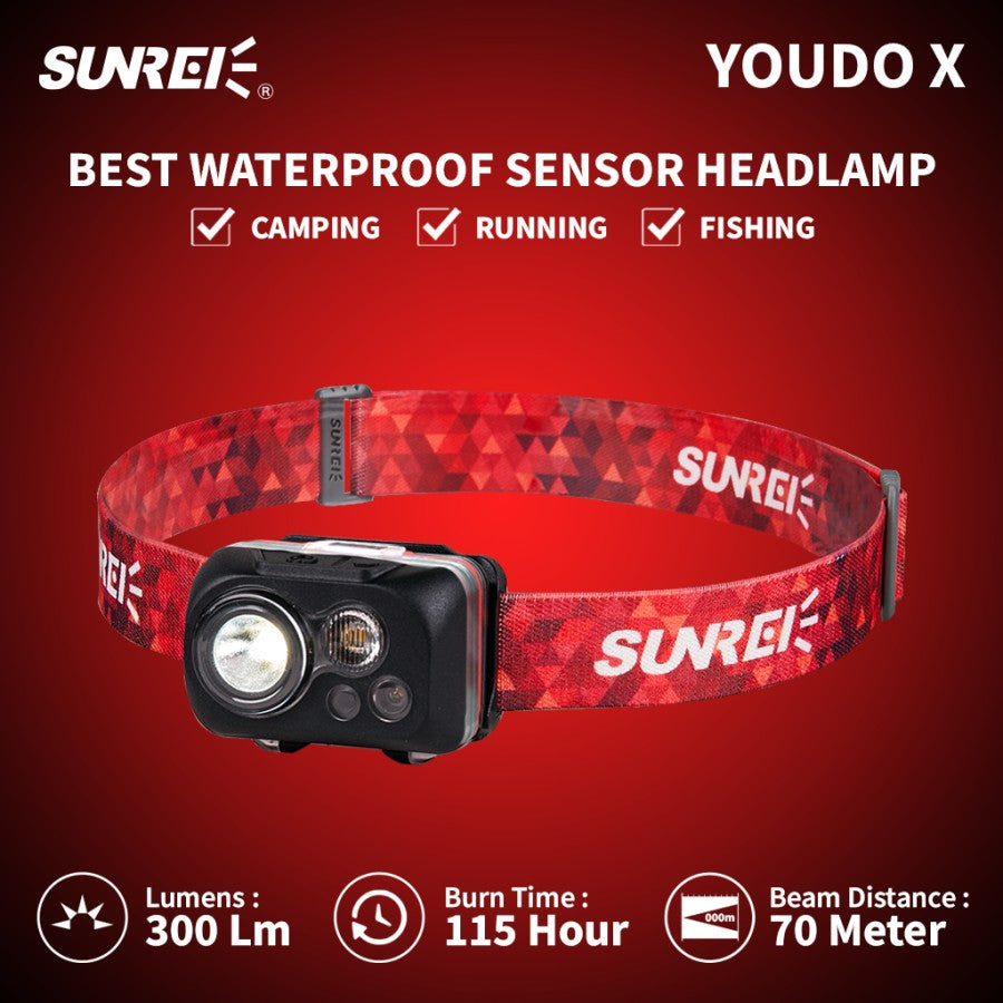 Sunrei Headlamp Youdo X (Sensor)