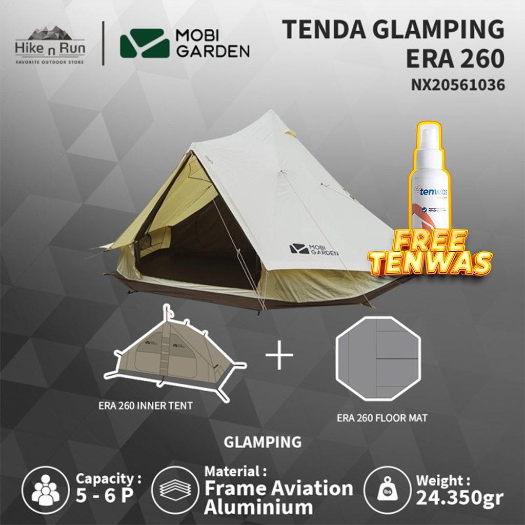 Tenda Camping Mobi Garden NX20561036 ERA 260 Glamping Tent