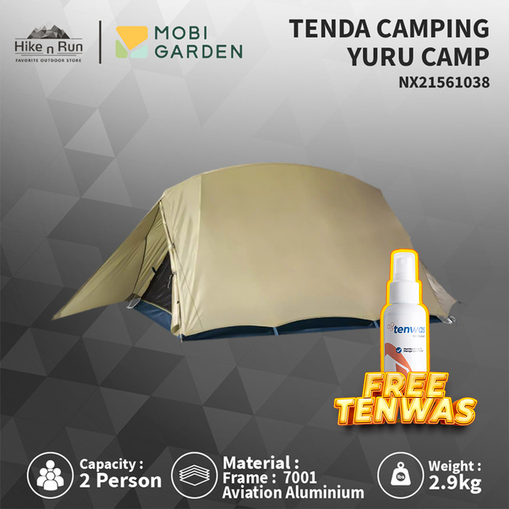 Tenda Camping Mobi Garden NX21561038 2P Yuru Camp Edition Tent