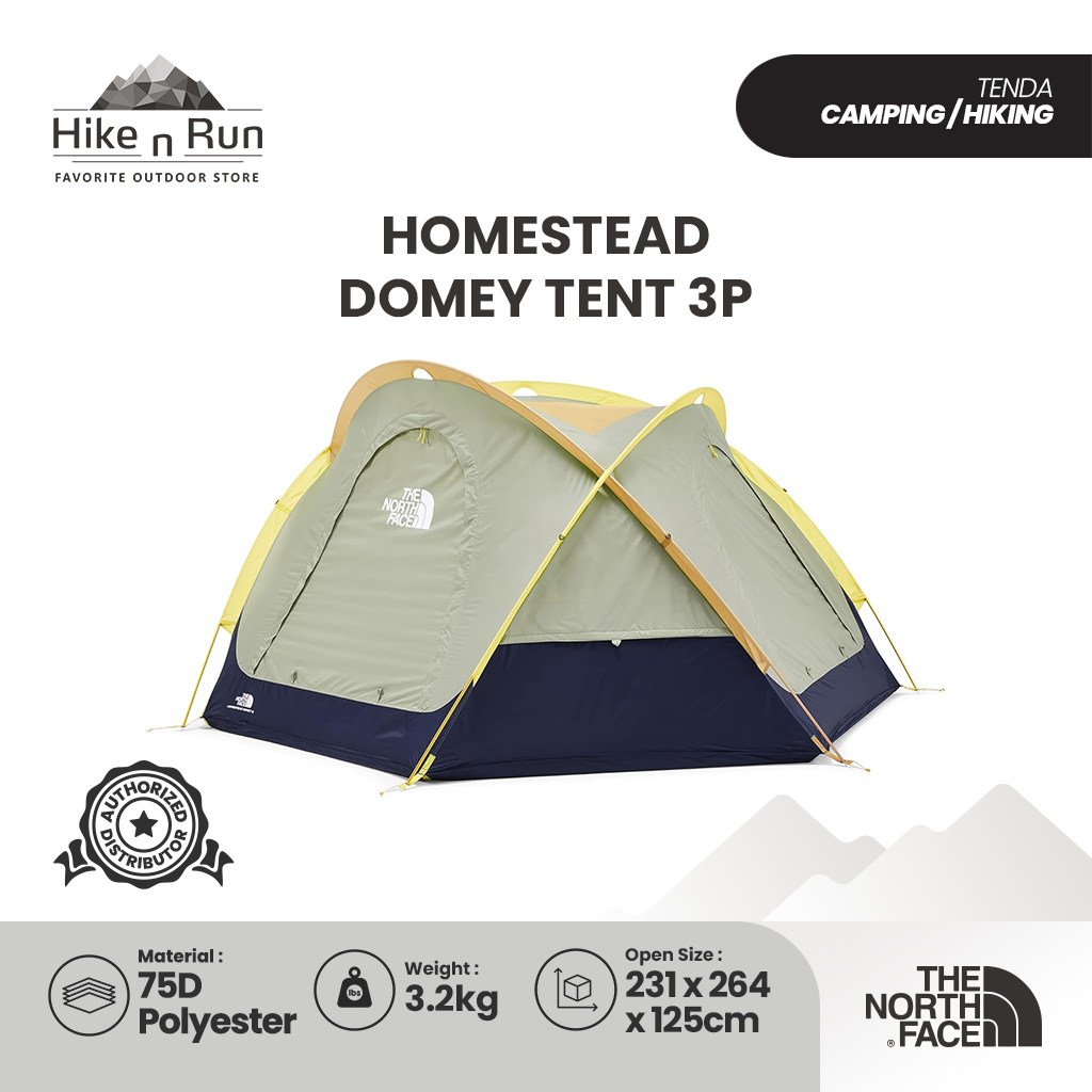 TENDA CAMPING TNF NF0A52VB HOMESTEAD DOMEY TENT 3P