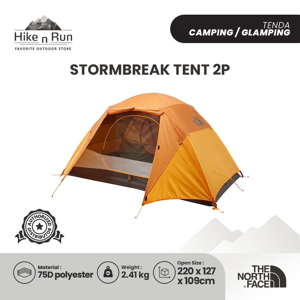 TENDA CAMPING TNF NF0A52VI //  NF0A3BYH // NF0A52VJ STORMBREAK TENT 2P 3P