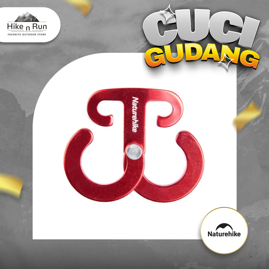 Hanging Buckle Naturehike NH15A006-K 4 Pcs T-Shape Bucle