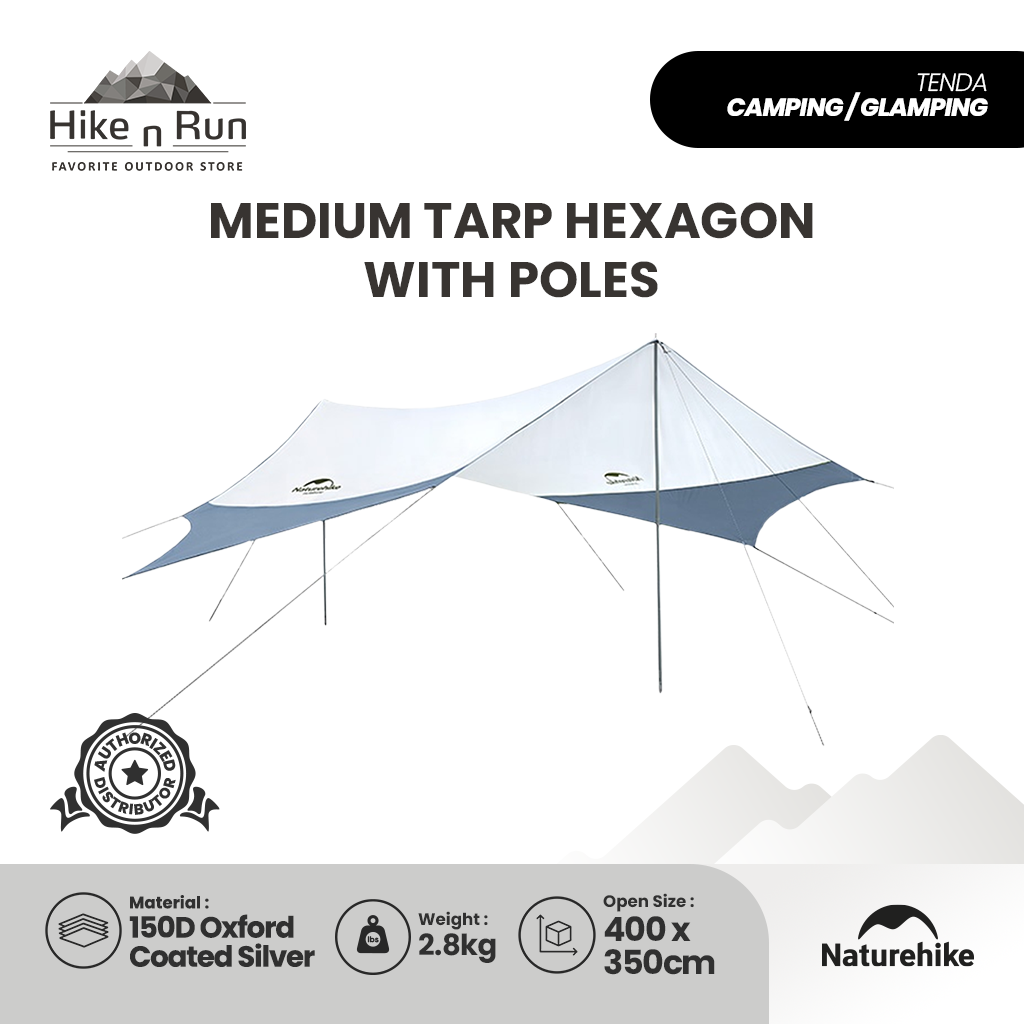 Naturehike Hexagonal Canopy Flysheet Tent NH16T013-S & NH16T012-S