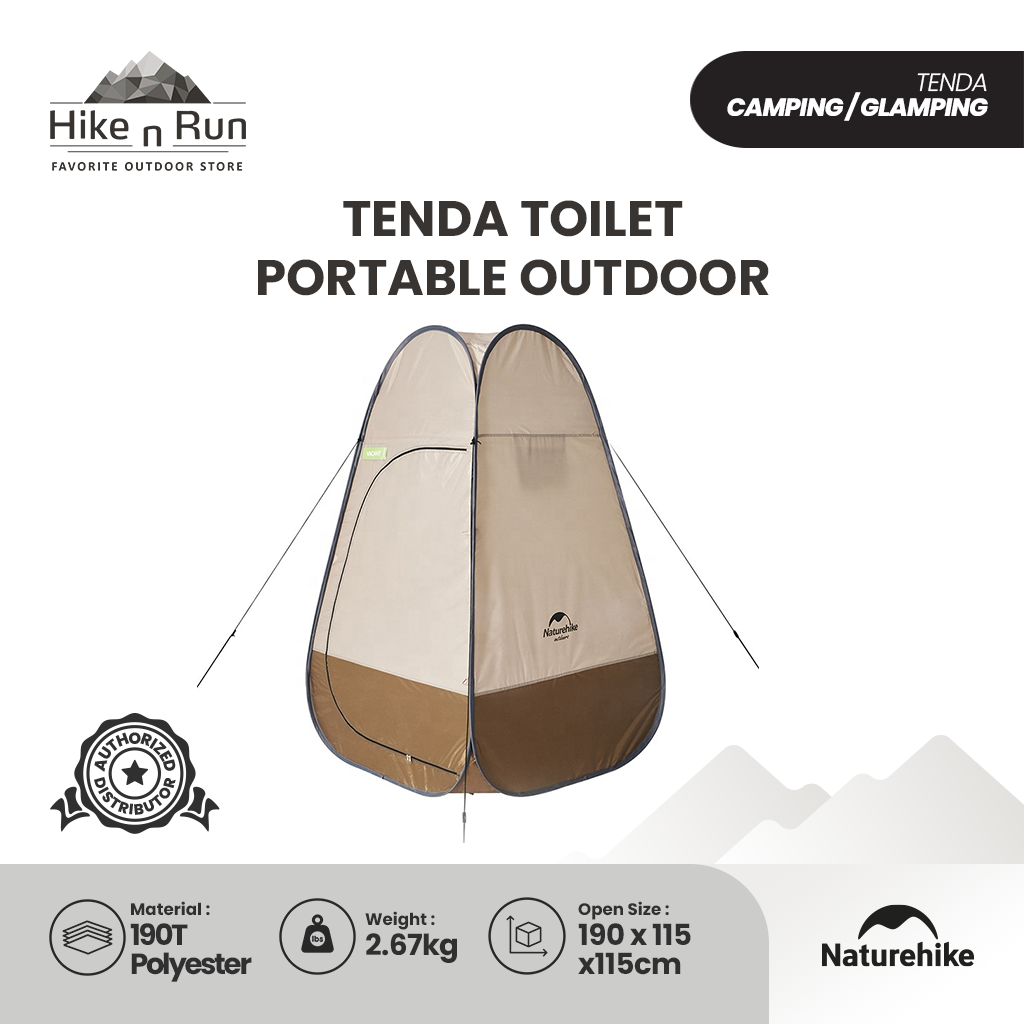 Naturehike NH17Z002-P Tenda Toilet Portable Outdoor