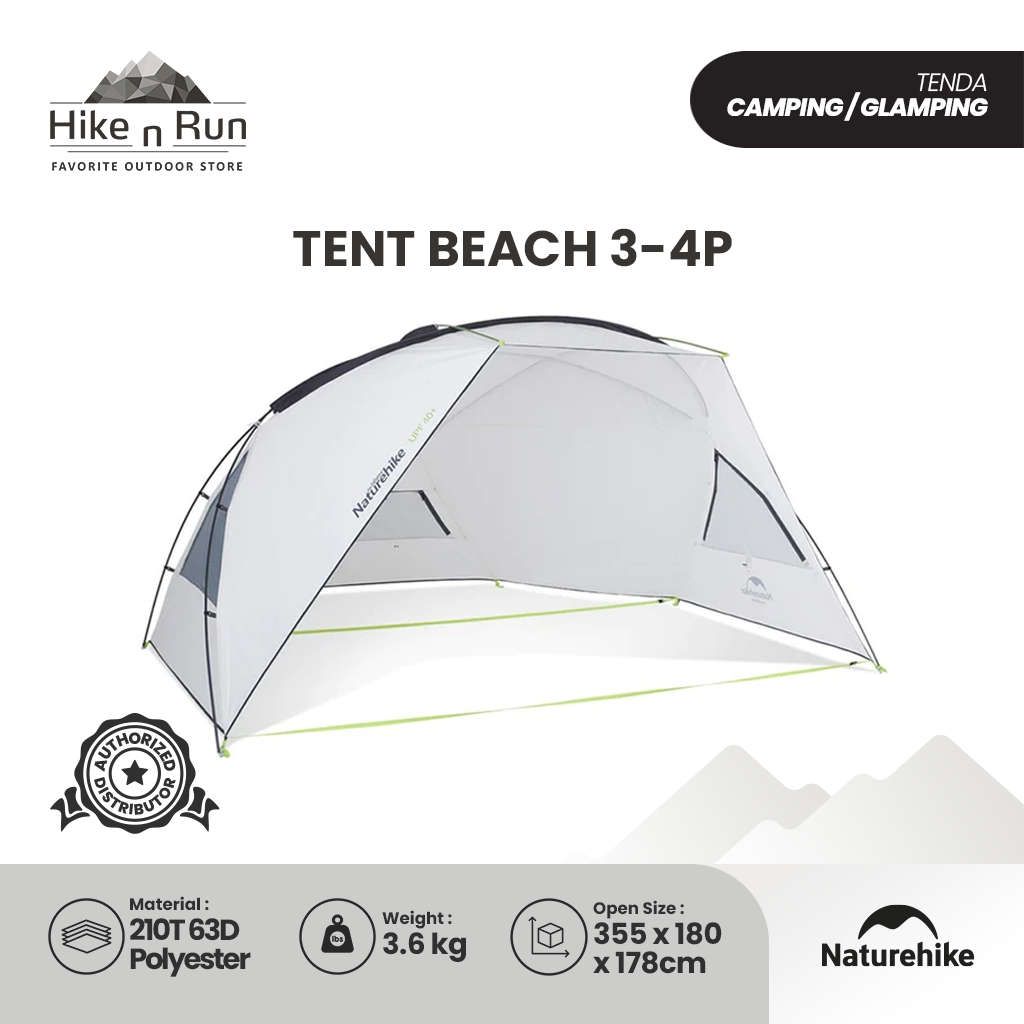 Naturehike Tent Beach 3-4P NH18Z001-P