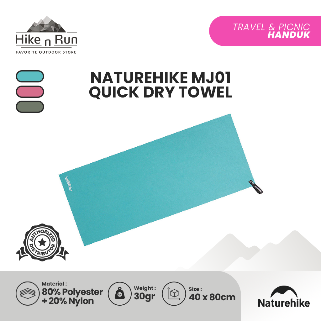 Naturehike  Handuk Cepat Kering MJ01 NH19Y001-J