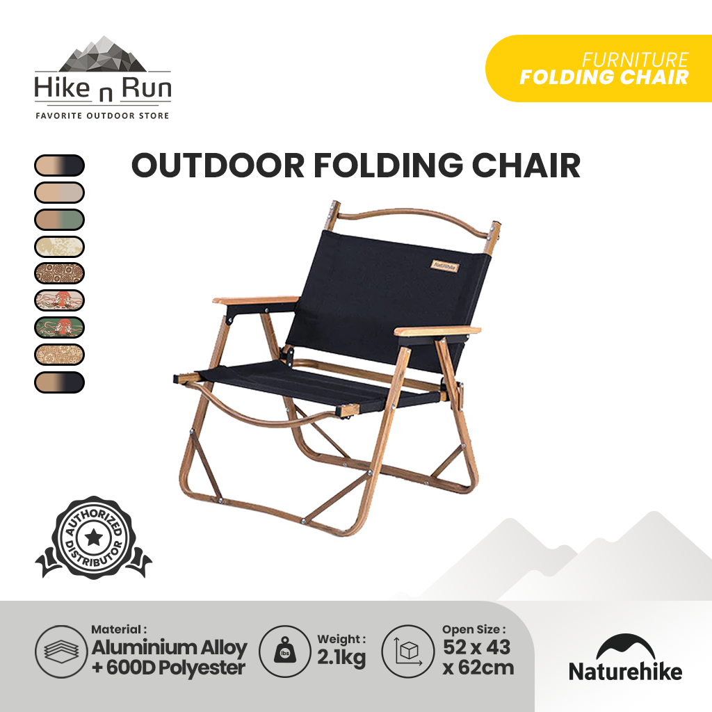 Naturehike Kursi Lipat Portable MW02 NH19Y002-D