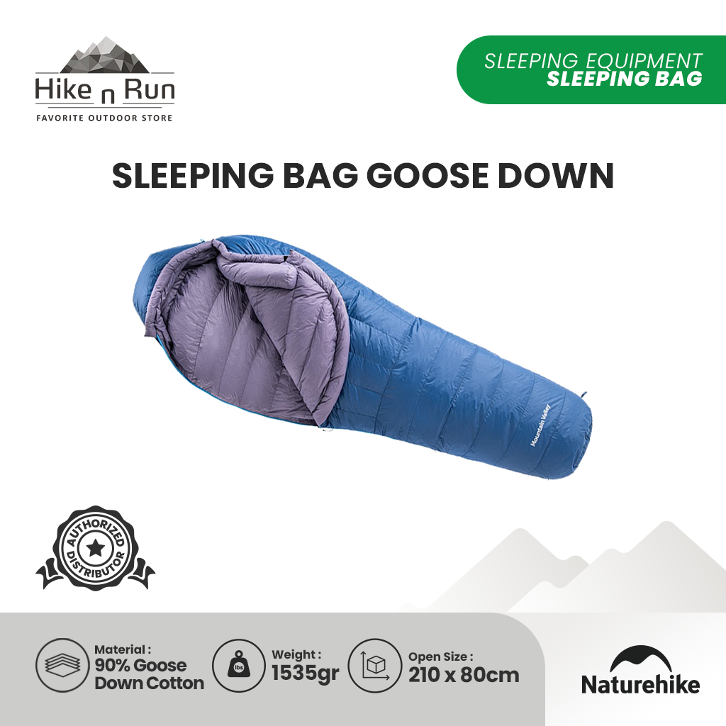 Naturehike Sleeping bag  Goose Down Mummy NH19YD001