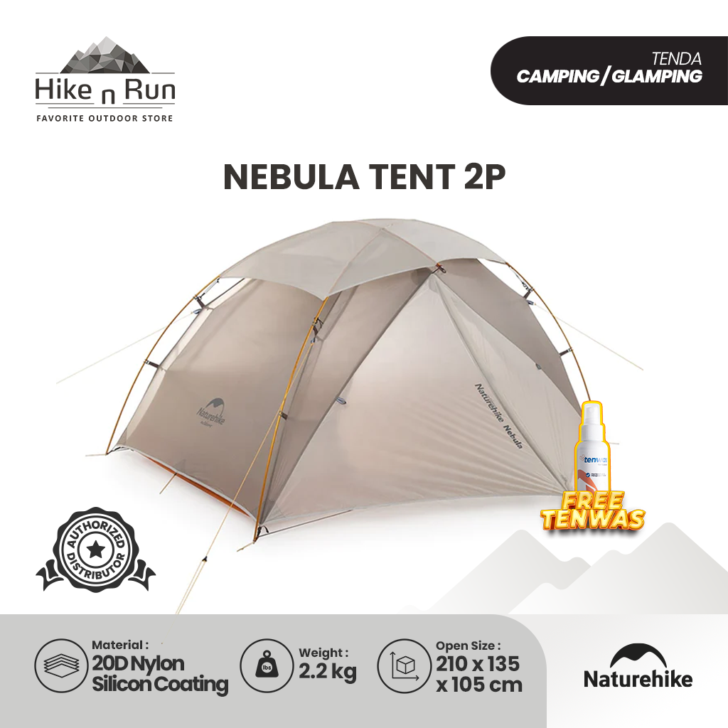Naturehike Nebula Tent 2P 20D NH19ZP011