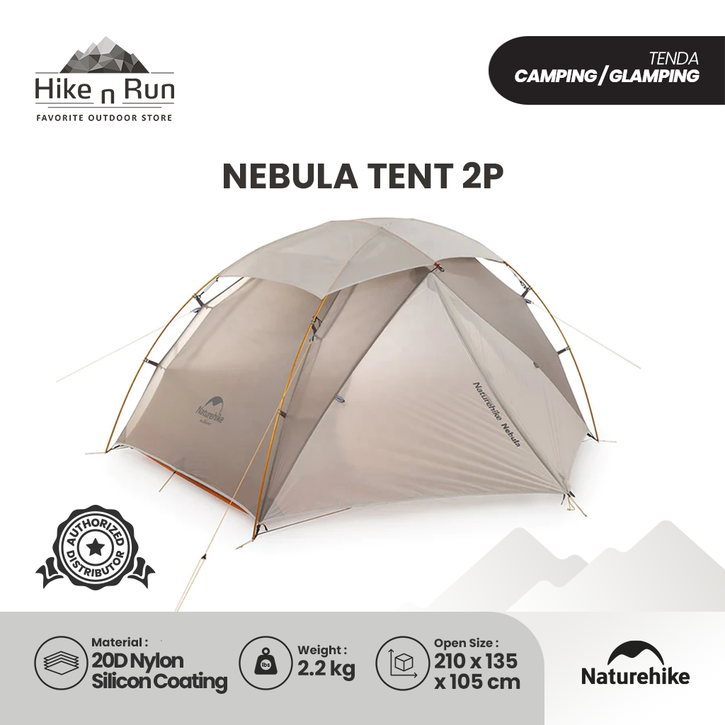 Naturehike Nebula Tent 2P 20D NH19ZP011