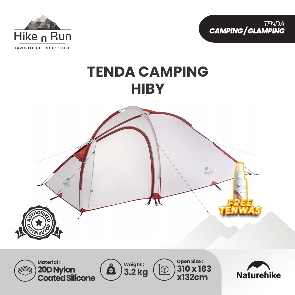 PREORDER!!! Naturehike Hiby Tent Upgrade 3P 20D NH19ZP016