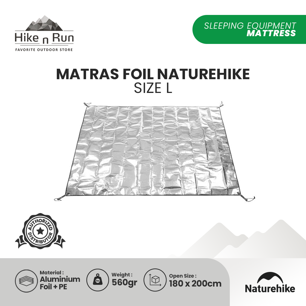 Naturehike Matras Foil Camping/Emergency Blanket NH20FCD03