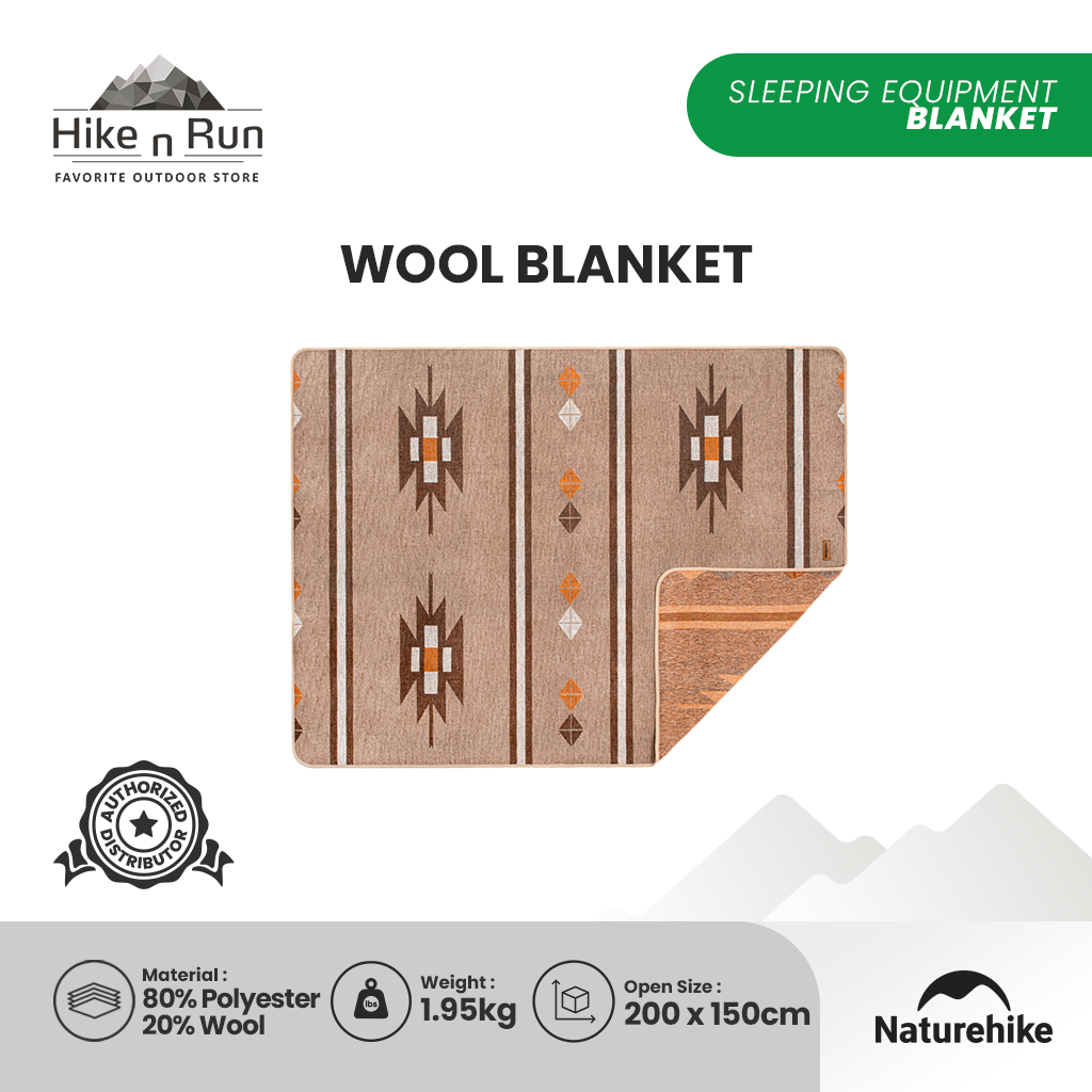 Selimut Hangat Naturehike NH20FS036 Wool Blanket