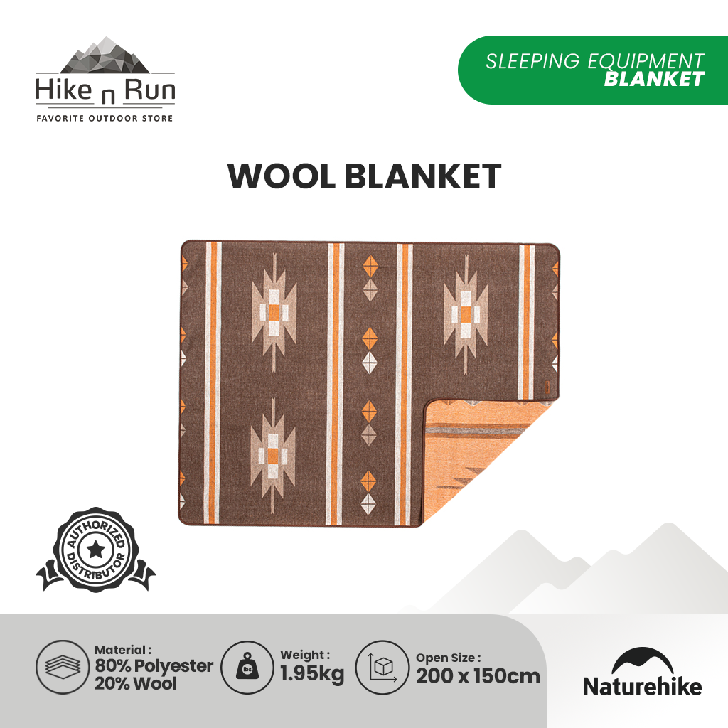 Selimut Hangat Naturehike NH20FS036 Wool Blanket