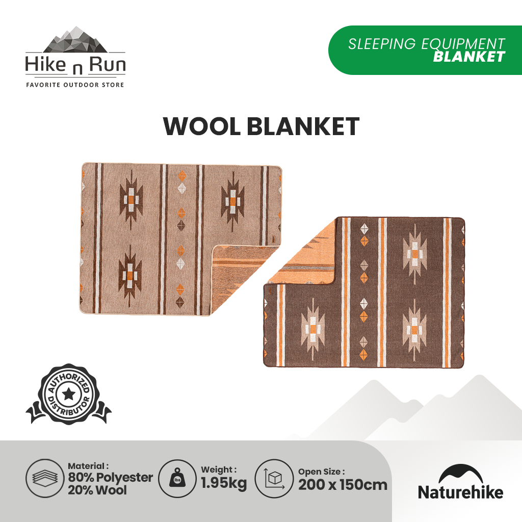 Selimut Hangat Naturehike NH20FS036 Wool Blanket