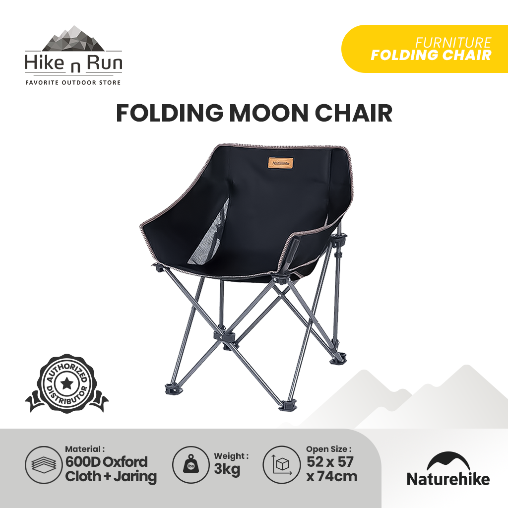 Naturehike NH20JJ022 Kursi Camping Moon Chair