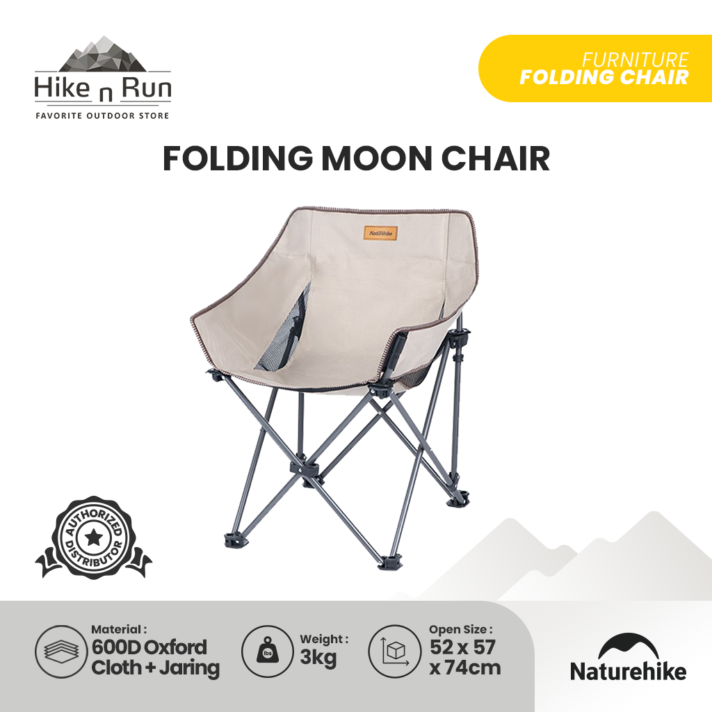 Naturehike NH20JJ022 Kursi Camping Moon Chair