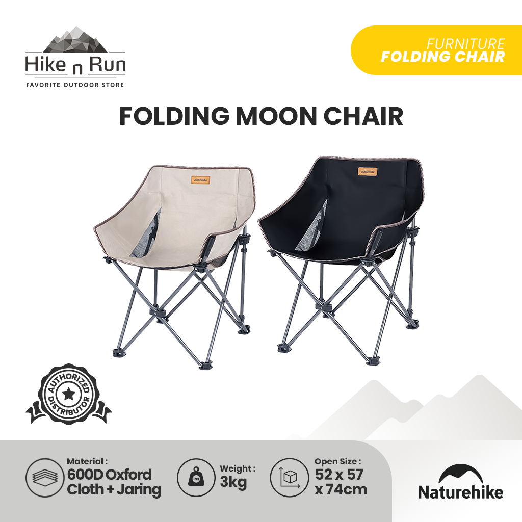 Naturehike NH20JJ022 Kursi Camping Moon Chair