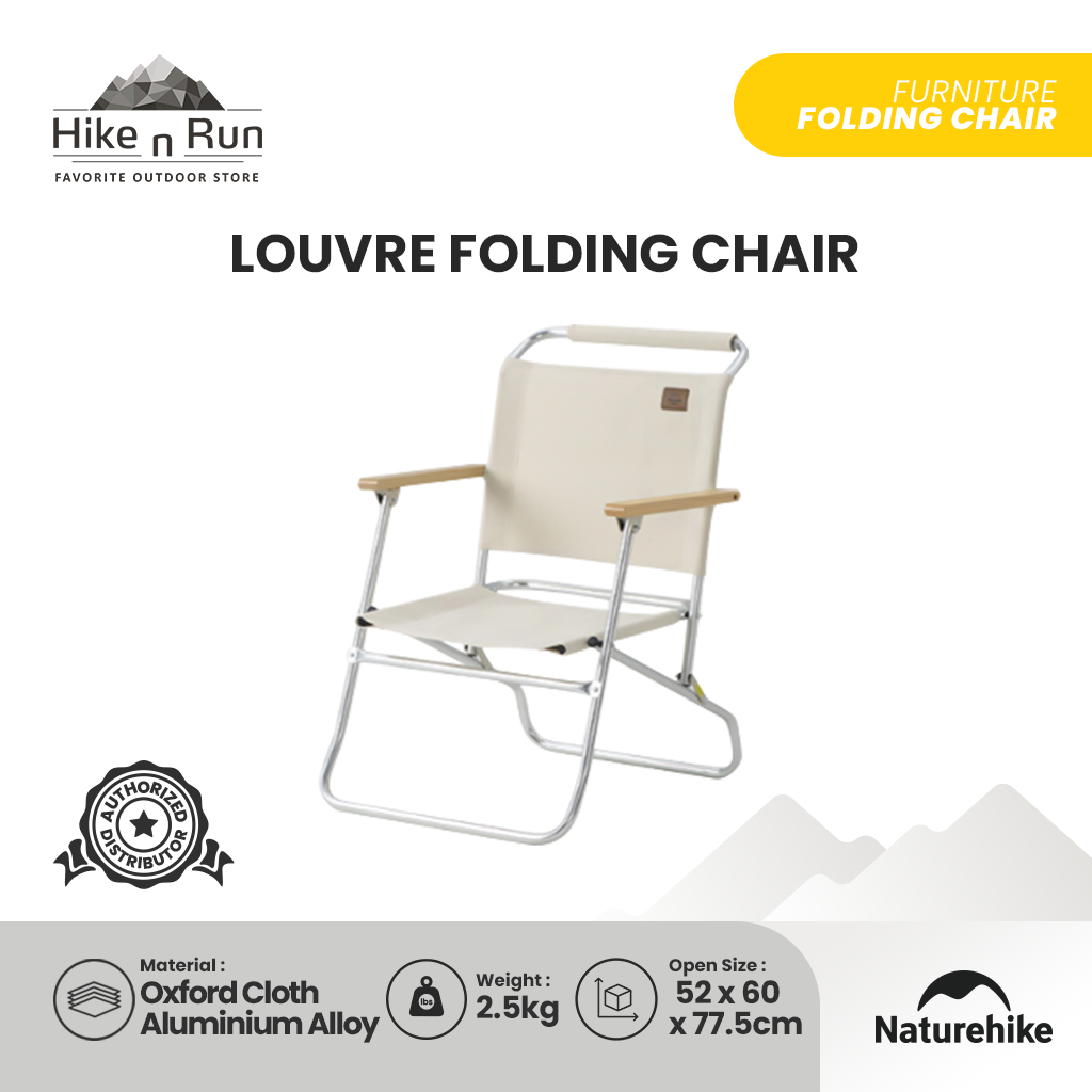 Kursi Lipat Camping Naturehike NH20JJ024 Louvre Folding Chair