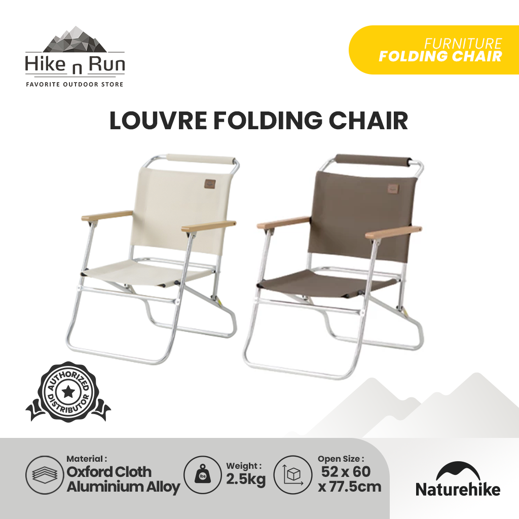 Kursi Lipat Camping Naturehike NH20JJ024 Louvre Folding Chair