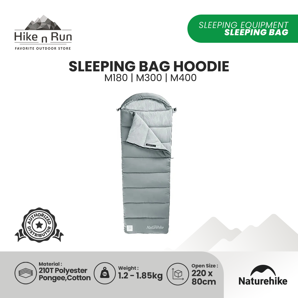 Naturehike Sleeping Bag M180/M300/M400 NH20MSD02