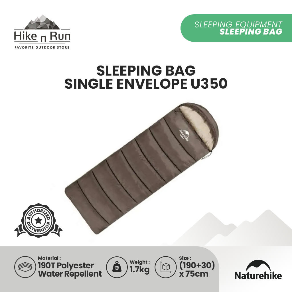 Naturehike Sleeping Bag Single Envelope U350 U350S NH20MSD07