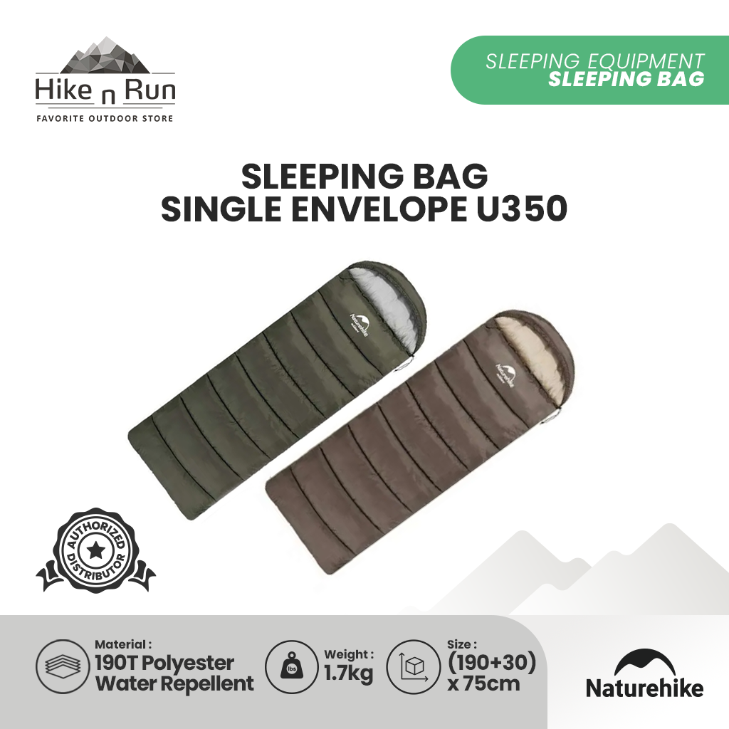 Naturehike Sleeping Bag Single Envelope U350 U350S NH20MSD07