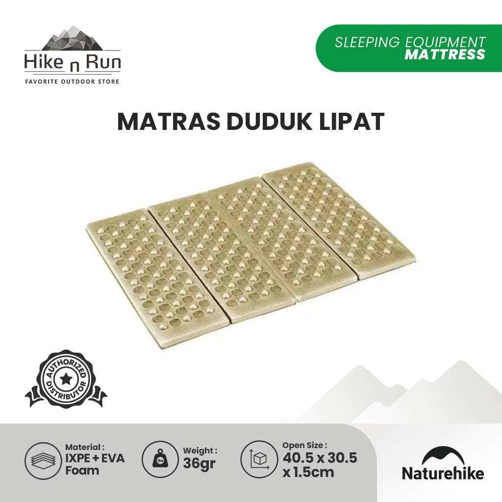 Naturehike Matras Duduk Lipat Empuk NH20PJ025