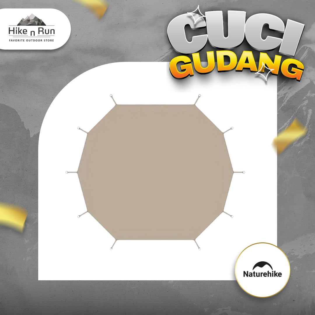 Alas Tenda Pyramid Naturehike NH20PJ046 Brighten Tent 12.3 Footprint