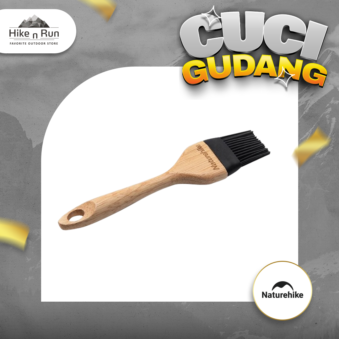 Kuas Minyak Silicone Naturehike NH20SK009 BBQ Grill Silicone Brush