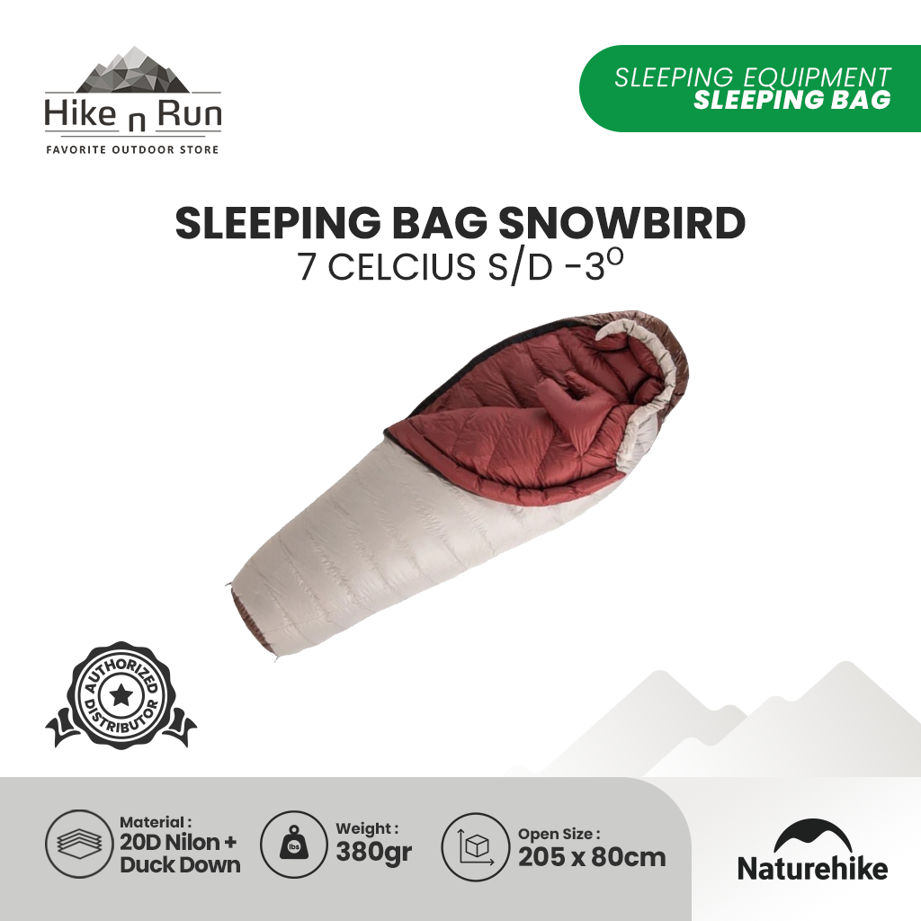 Naturehike Sleeping Bag SnowBird 7°C NH20YD001