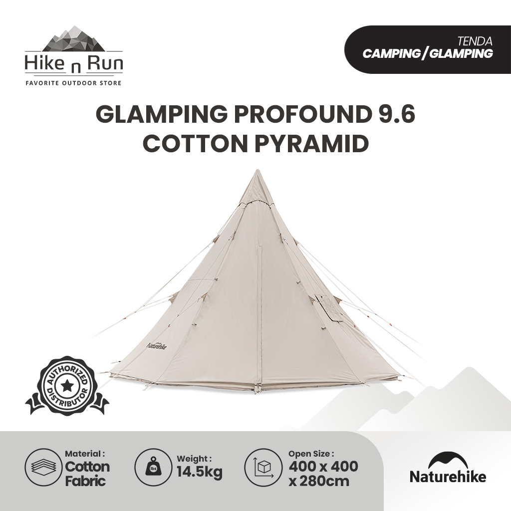 Naturehike Glamping Profound 9.6 Cotton Pyramid NH20ZP002