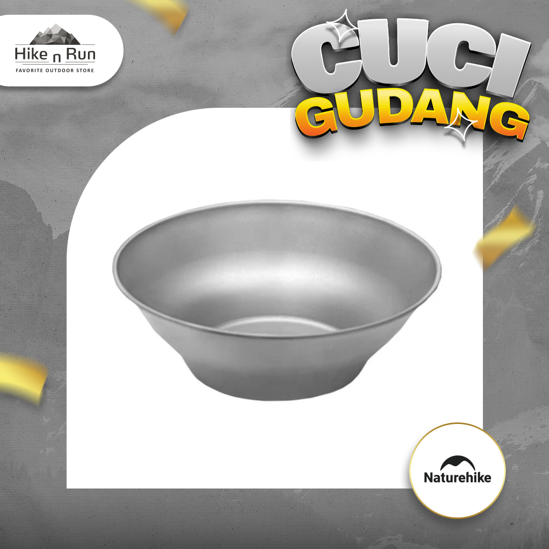 Piring Dish Naturehike NH21CJ001 Titanium Dish Plate