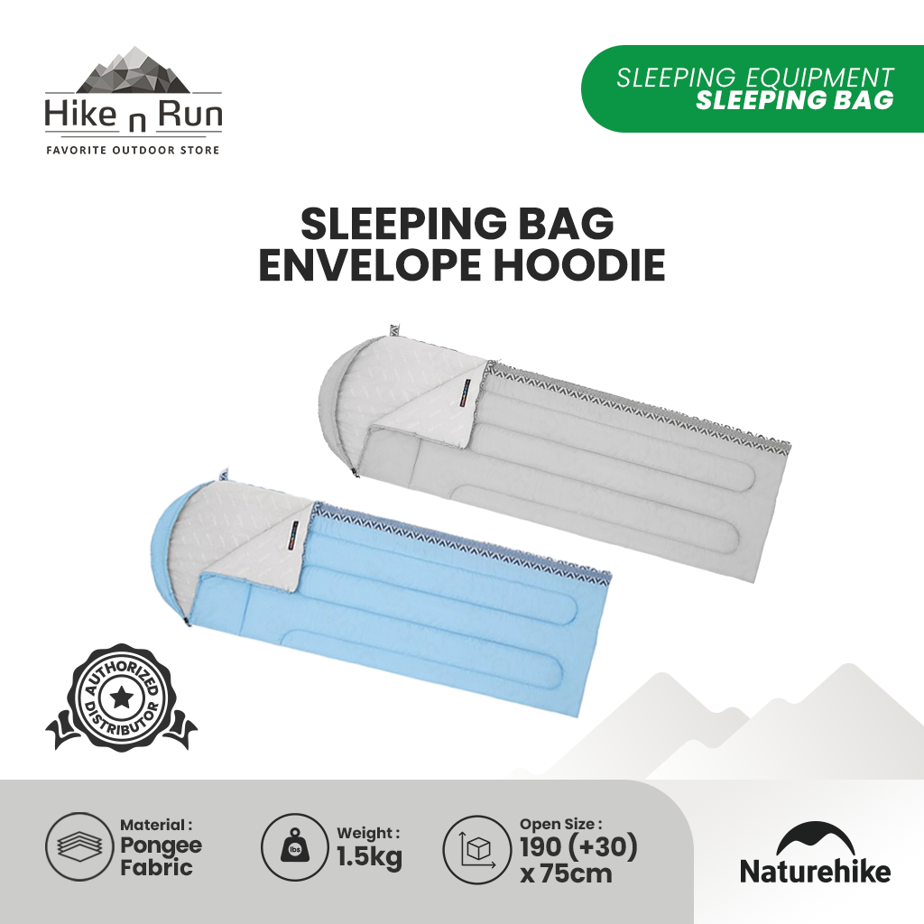 Sleeping Bag Naturehike NH21MSD07 Envelope Hoodie SB