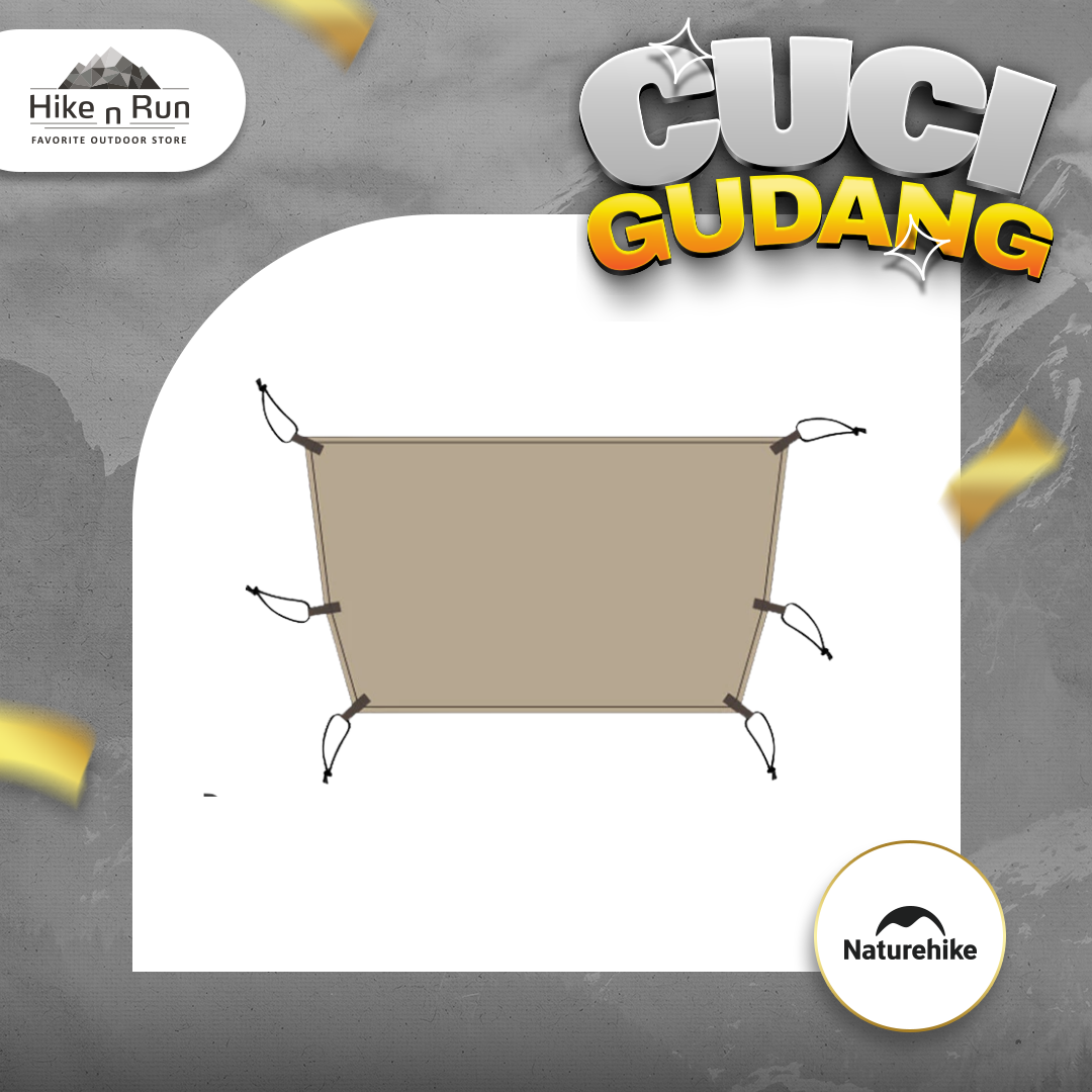 Alas Tenda Glamping Naturehike NH21PJ047 Cloud Vessel Large Tent Mat