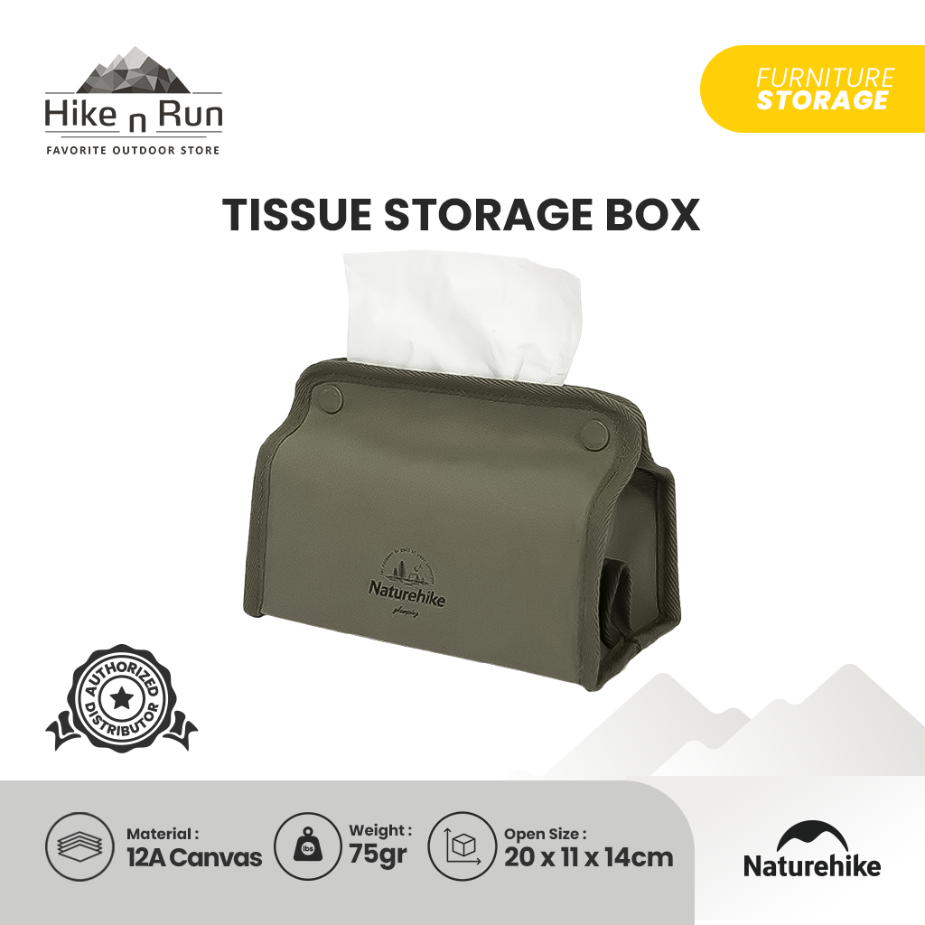 Kotak Penyimpanan Tissue Naturehike NH21SN001 Tissue Storage Box